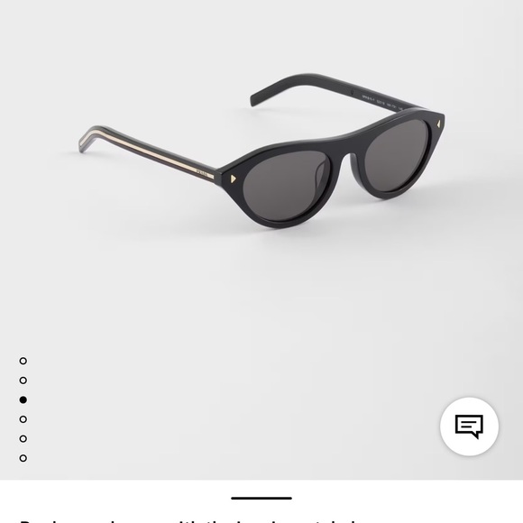 Prada Black Sunglasses - Picture 6 of 7